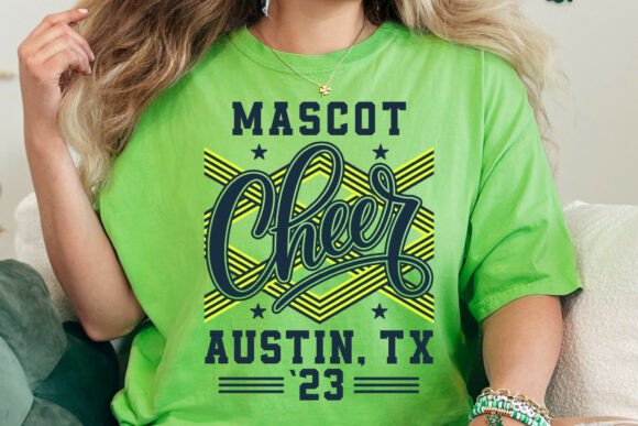 Cheer Team SVG Template for Cheer Mom Shirts