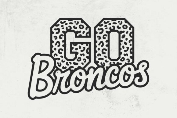 Go Broncos Leopard: A Bold and Versatile Design