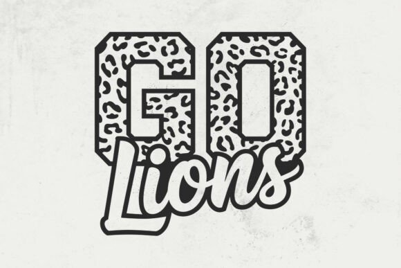 Go Lions Leopard Svg: A Roaring Embroidery Design