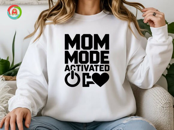 Mom Mode Activated Svg: A Versatile Design for Embroiderers