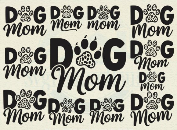 Review: Dog Mom Leopard Paw Print SVG Bundle