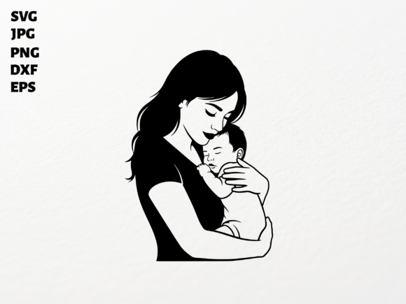 Review: Mom and Baby Love SVG for Cricut
