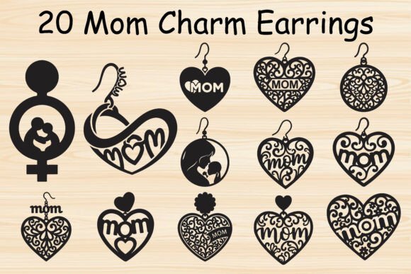 Review: Mom Charm Earring SVG Bundle
