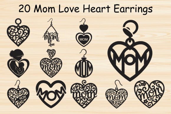Review: Mom Love Heart Earring Bundle