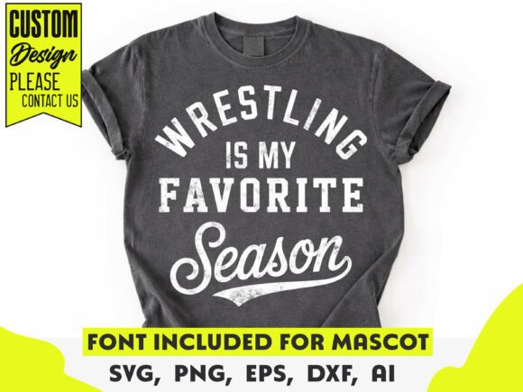 Wrestling is My Favorite Season SVG: A Designer's Take